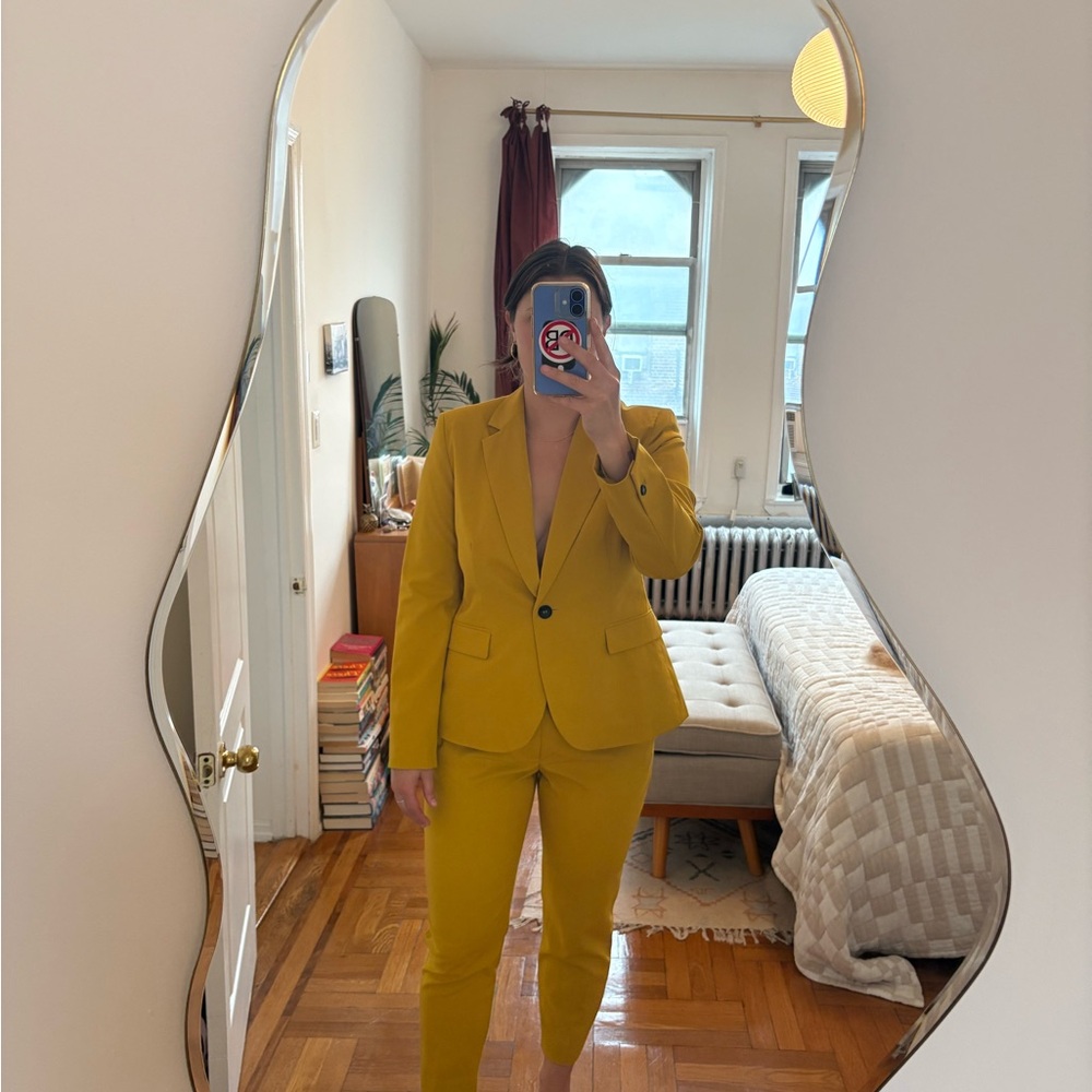 Zara Mustard Yellow Men's Suit